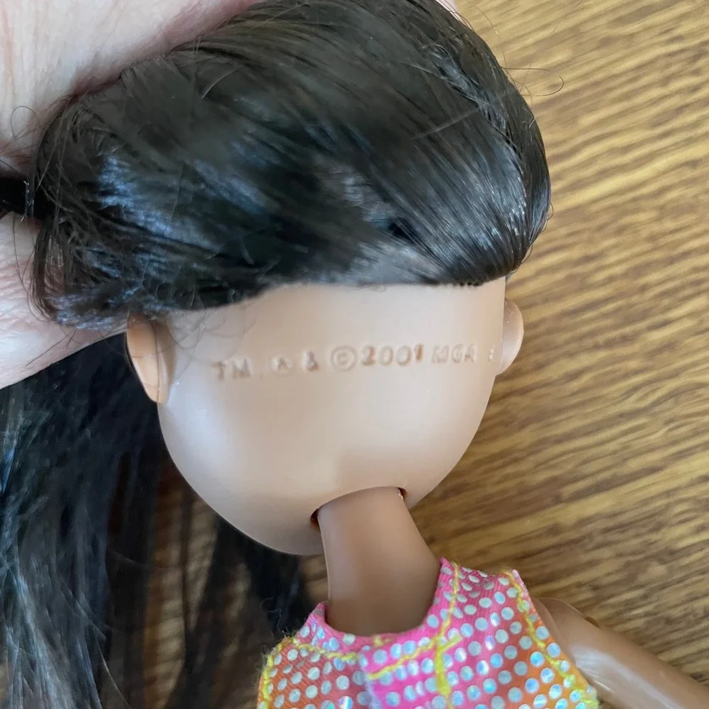 Vtg Bratz SASHA Doll 2001 MGA‎ Entertainment 1st Edition Platform Shoes Clothes